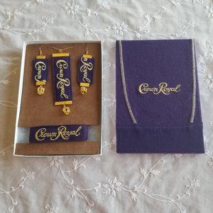 Crown Royal Jewelry Set